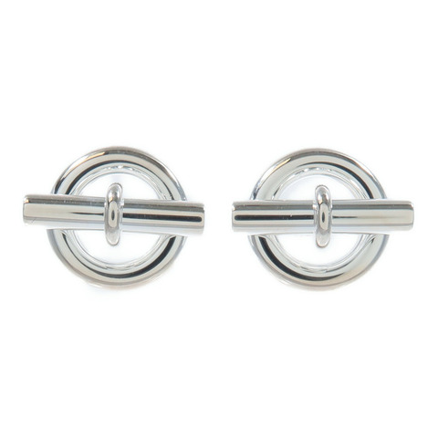 HERMES 925純銀Mini Chaine D'Ancre Earrings MM耳環