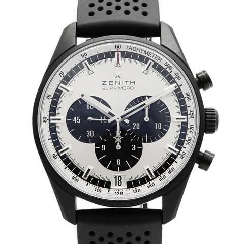 真力時 El Primero Chronomaster 24.2041.400 01.R576 銀色錶盤男士腕錶