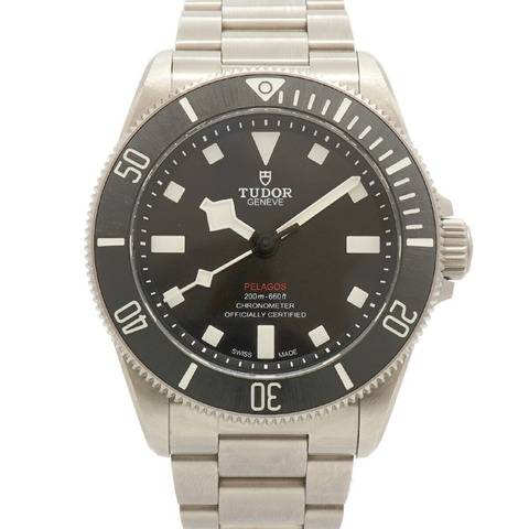 帝舵 Pelagos 39 25407N 黑色錶盤男士腕錶