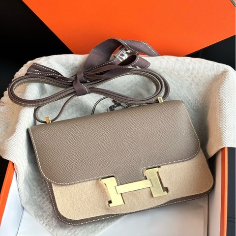Hermes Constance 19 Etoupe x ghw