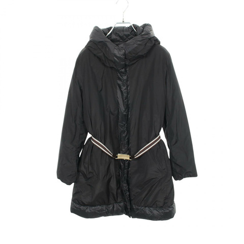 MAX MARA 雙面連帽羽絨外套 #38 尼龍黑 二手女款