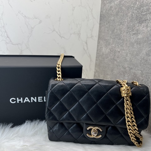 香緹國際精品 CHANEL 波羅扣 口蓋包 晶片款 1253