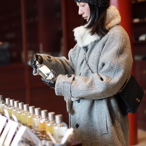 Chanel/香奈兒 CF經典 中古翻蓋包 鐳射1開帶卡 黑色金扣