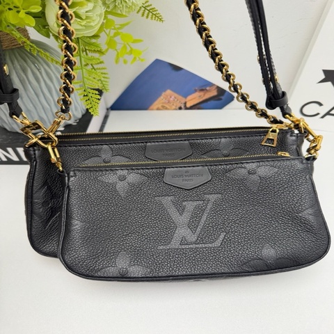 路易威登Louis Vuitton 全皮四合一 晶片款