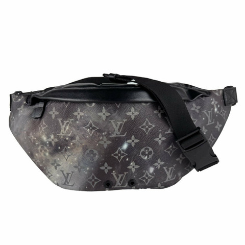 路易威登 LOUIS VUITTON 腰包 Body Monogram Galaxy Discovery Bum 黑色 男士 M44444 z10836