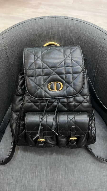 Dior caro 中型後背包