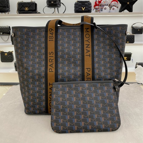 Moynat 莫奈 男士托特包 有子袋經典老花圖案