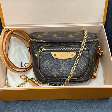 Louis Vuitton mini bumbag 肩背斜背包