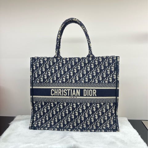 迪奧/Dior 經典老花托特大包 底長：42