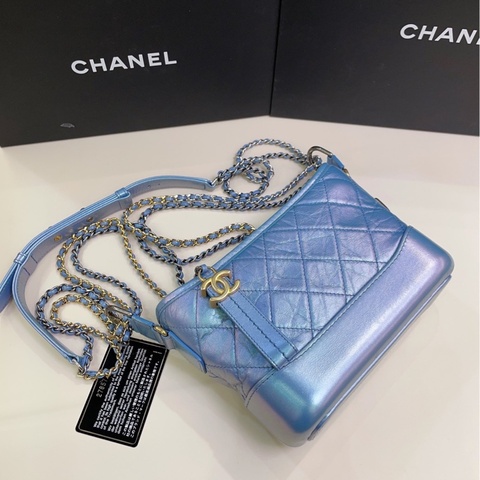 Chanel 999🆕 人魚姬幻彩紫流浪包小號
