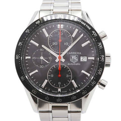 TAG Heuer 豪雅卡萊拉 Calibre 16 CV2014 黑色錶盤男士腕錶
