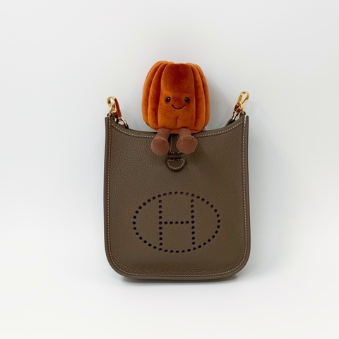 Hermès Evelyne16大象灰金扣深藍C刻｜✨Wisher惟奢名品✨