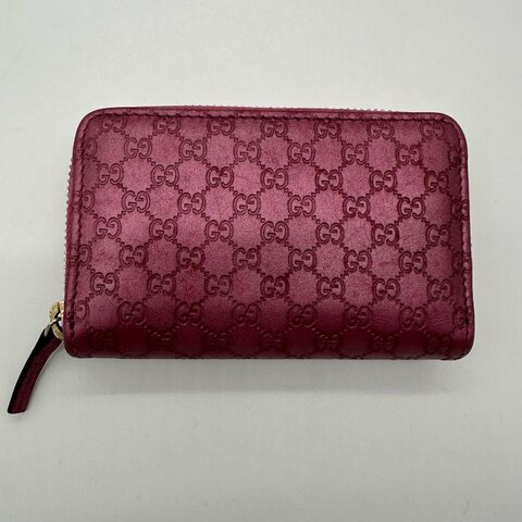 GUCCI ㄇ拉 零錢包 錢包 短夾 拉鍊短夾