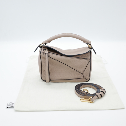 Loewe 經典Puzzle幾何 Mini  沙色 側背包 手提包