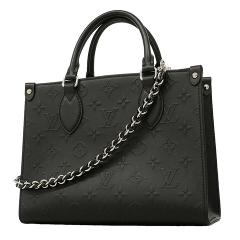 路易威登 Monogram Bold OnTheGo PM 手提包 M14576 黑色女士兩用包