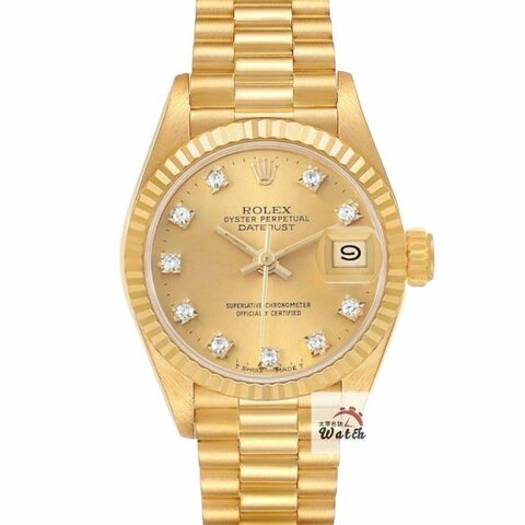 【大眾金時代】ROLEX 勞力士 69178 Datejust 女錶18K 9.8成新 原帶未整理 大眾金時代G416