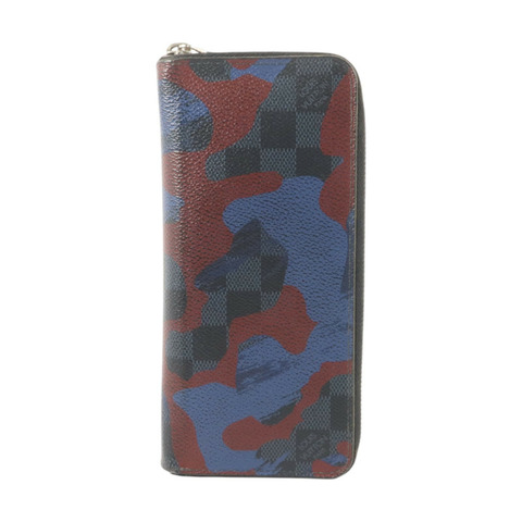 LOUIS VUITTON Damier Cobalt Zippy Wallet Vertical長錢包