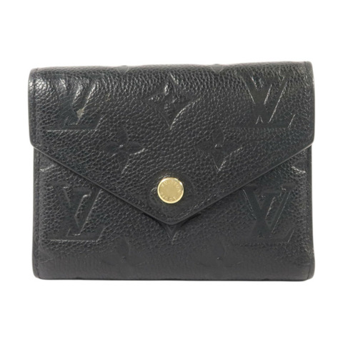 LOUIS VUITTON Monogram EmpreinteVictorine金扣錢包
