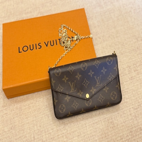 Louis Vuitton 老花三合一信封包 2021年式 全配件