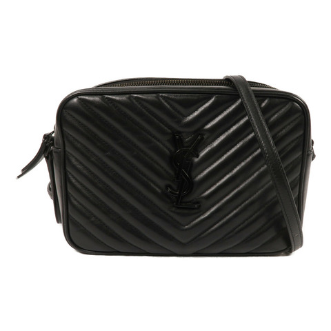 YVES SAINT LAURENT 牛皮皮革Lou Camera Bag肩背袋