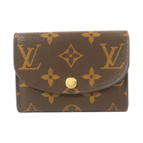 LOUIS VUITTON Monogram Rosalie Coin Purse金扣零錢包
