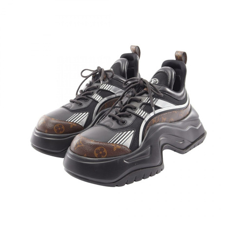路易威登 LV Arclight 2.0 系列 Monogram 帆布運動鞋 #9 黑色