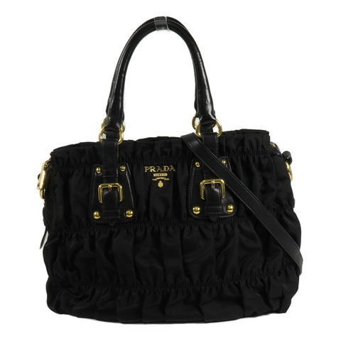 PRADA 尼龍Tessuto Gaufre 2 Way手挽肩背兩用袋