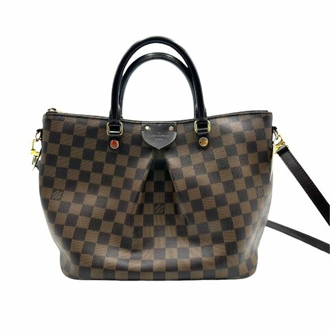 【美收精品】LOUIS VUITTON 咖啡色棋盤格托特包 C-993【隔月月中將轉賣至日本 上架期限30天】