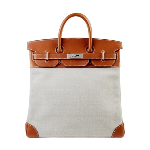 HERMES 愛馬仕 HAC 40 / 34福寶 Fauve福寶馬鞍皮