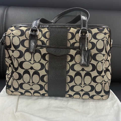 COACH/蔻馳 經典老花手提包