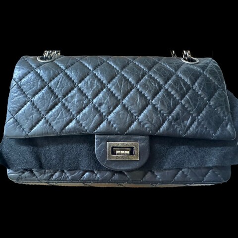 CHANEL 黑2.55 28CM 12開