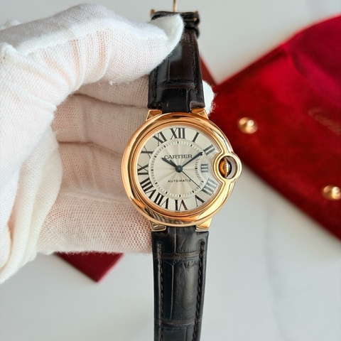 Cartier 藍氣球 18K玫瑰金 Ballon Bleu W6920097 自動機械錶