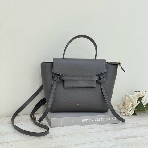 CELINE 小牛皮BLET手袋鯰魚包NANO