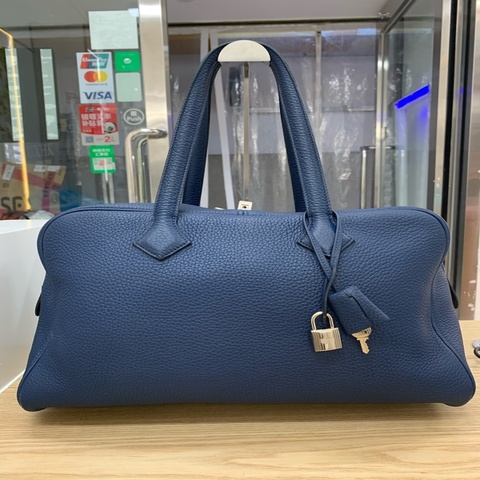 Hermes Victoria 35 Deep Blue