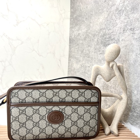 香緹國際精品 GUCCI 老花 相機包 1265