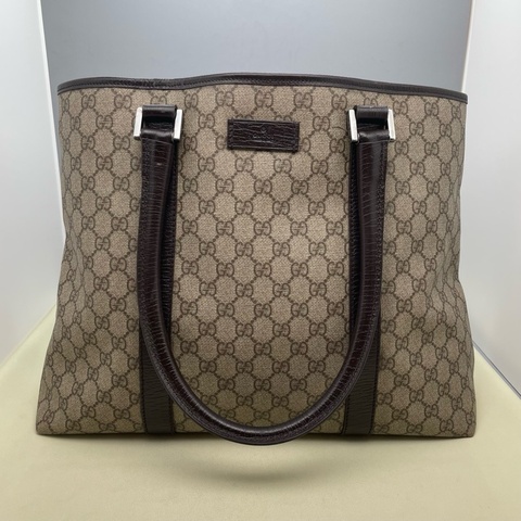 Gucci 古馳  老花托特包