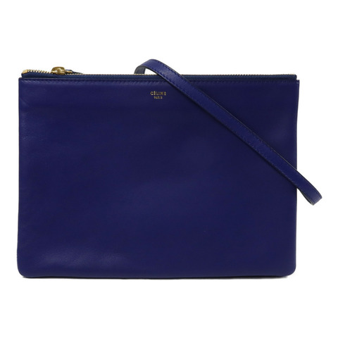 CELINE 牛皮皮革Trio Large肩背袋