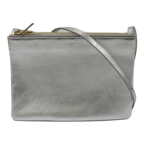 CELINE 牛皮皮革Trio Large肩背袋