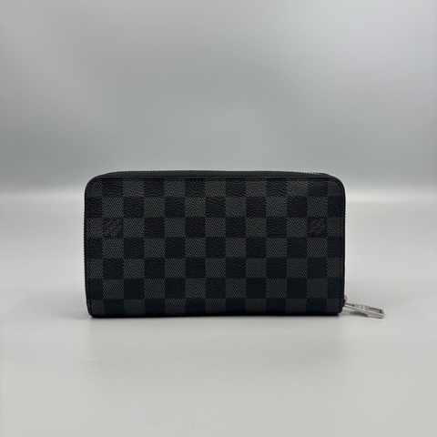 Louis Vuitton LV 路易威登 棋盤格格長款拉鍊錢包 尺寸21*12
