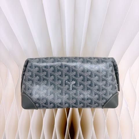 Goyard bowling 25 toiletry pouch 灰色飯盒包