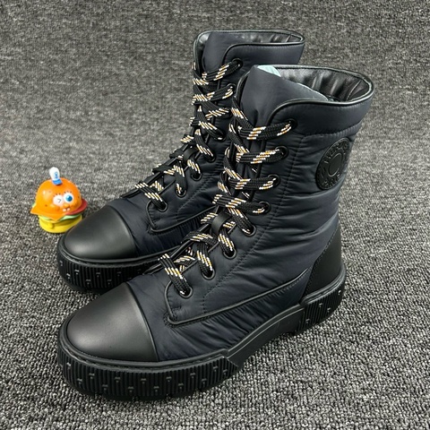 Hermes愛馬仕Fresh黑色雪地靴 尺碼：35