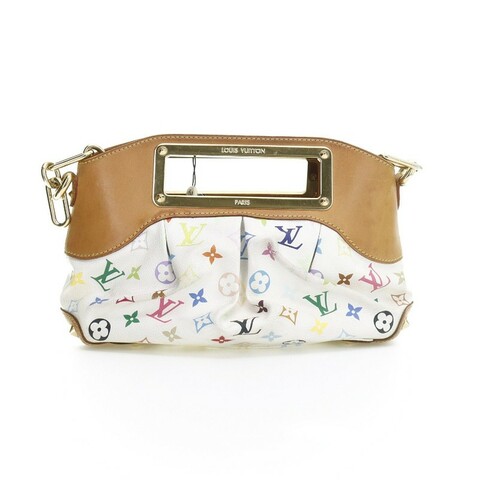 LOUIS VUITTON Judy 白三彩 時尚潮流百搭簡約手提包