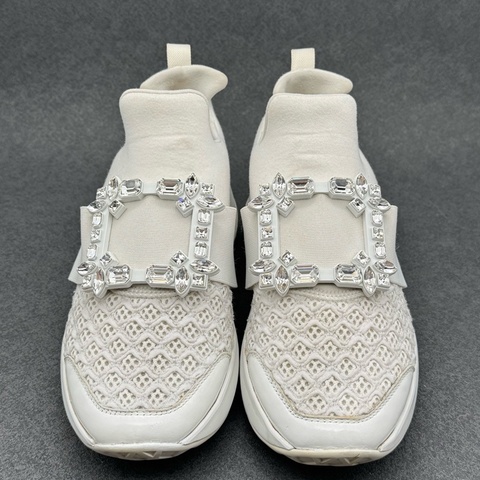 Roger Vivier Viv’s Run RC 鑽扣 網面休閒鞋 37碼