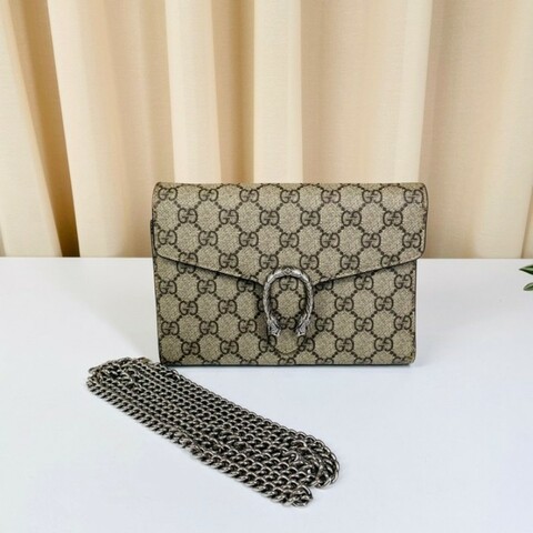 Gucci 經典酒神系列woc鏈條包