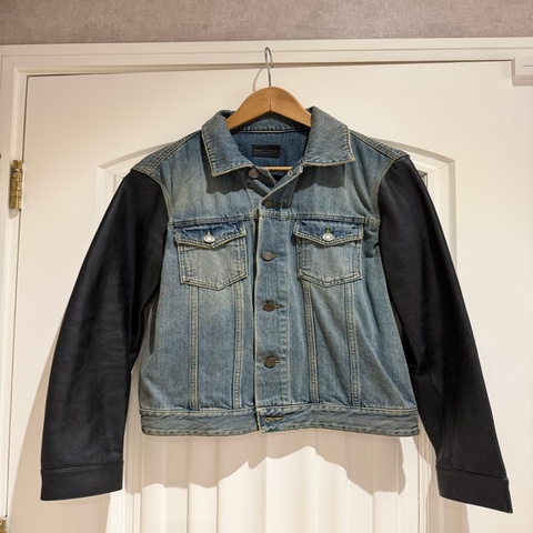 Saint Laurent 牛仔皮外套