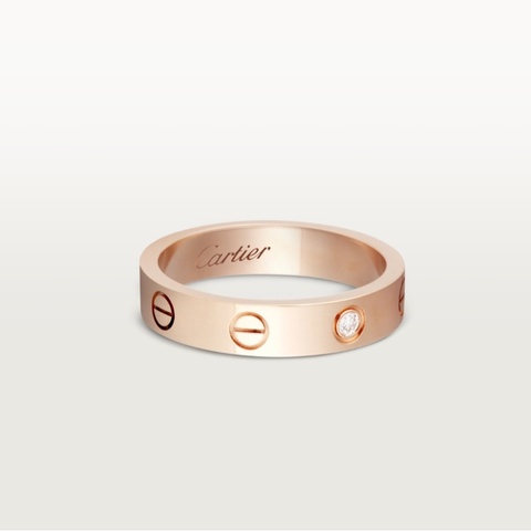 【全網最低價✨震撼史無前例❤️‍🔥】卡地亞/Cartier LOVE結婚對戒 51號  18K玫瑰金 鑽石