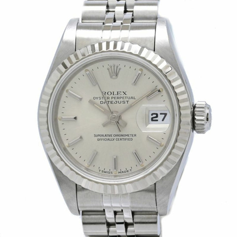 勞力士 Datejust 69174 女士腕錶，不鏽鋼 x 18K 白金，40584