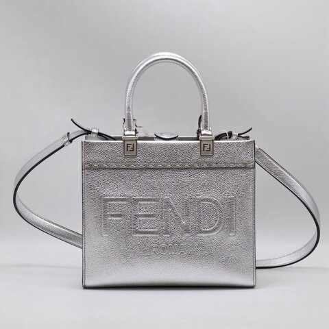 FENDI SumShine Tote - 銀