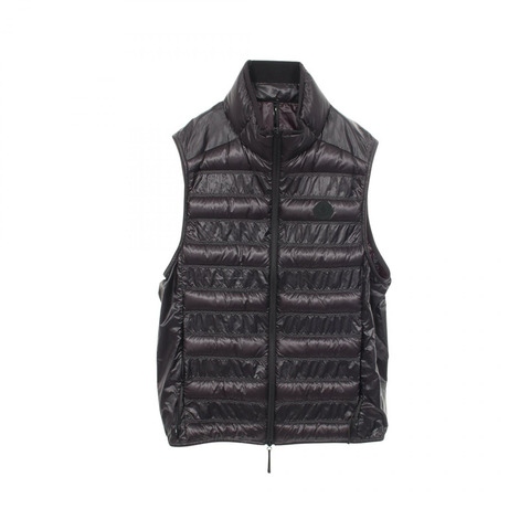 MONCLER LAUTARET 羽絨背心 1A00106 尼龍 黑色 二手 男款 1 碼