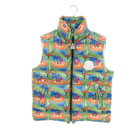 MONCLER GENIUS 2 MONCLER 1952 羽絨背心 1A50100 尼龍 藍色 二手 男款 2 碼